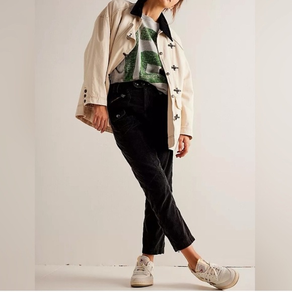 NWOT Free People High Gear Moto Pants
